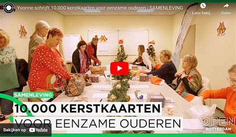 tekst voor eenzame ouderen|Lief! Yvonne schrijft duizenden kerstkaarten voor eenzame ouderen